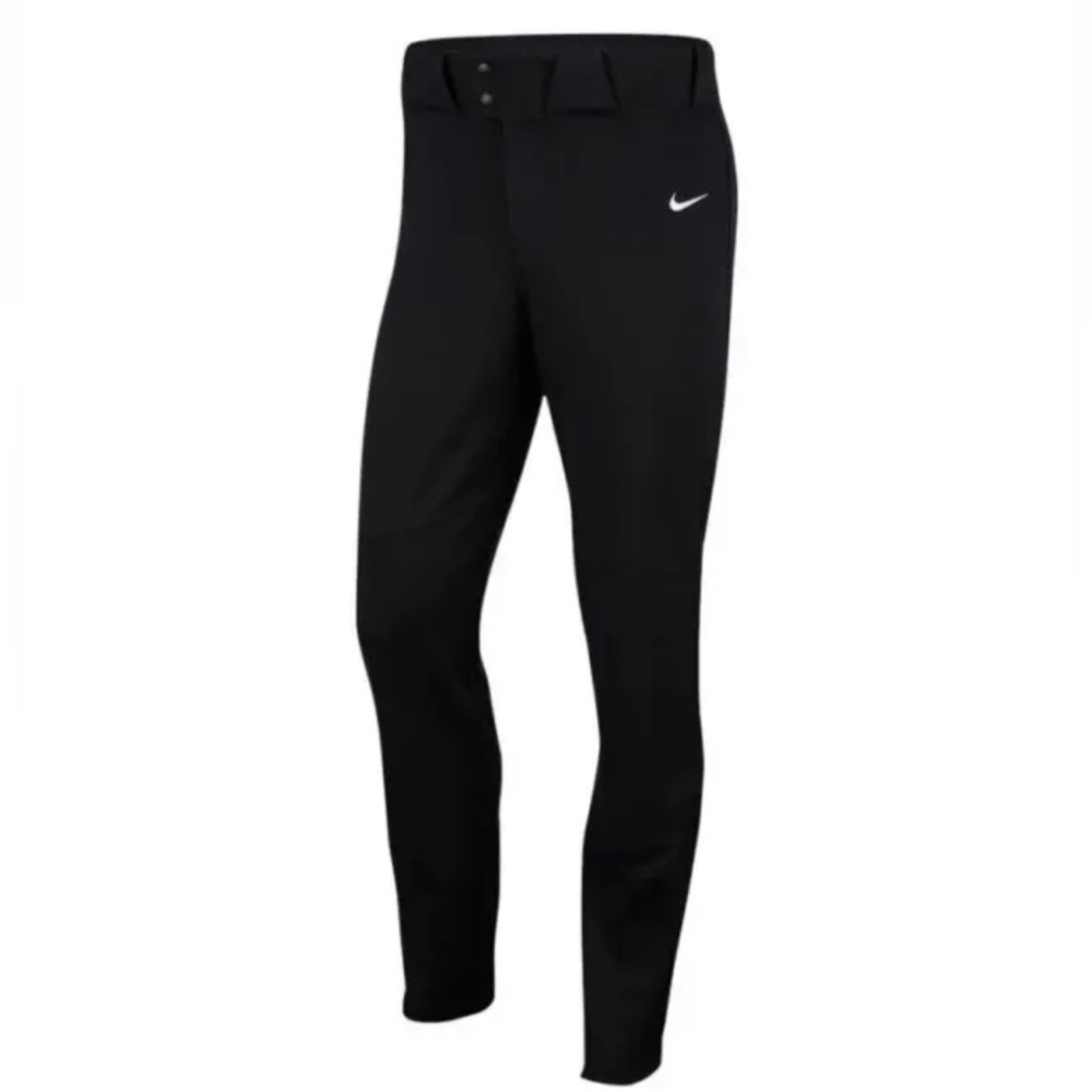 Nike Vapor Select Men's Baseball Pants Black Size M Medium w/ Back Pockets #0065